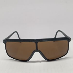 Revo 540 022 Velocity Sunglasses Vintage 80s Dark Green Italy Retro